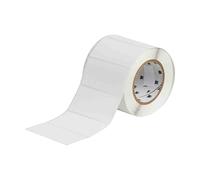 Brady THT-55-408-1 etiqueta de papel reutilizable blanco 101,60 x 50,80 mm