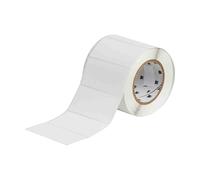 Brady THT-55-408-1 etiqueta de papel reutilizable blanco 101,60 x 50,80 mm