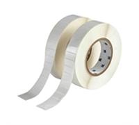 Brady THT-59-533-10 etiqueta removible de poliéster blanco brillante 25,40 x 12,70 mm