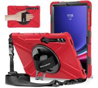 BRAECNstock - Funda de silicona para Samsung Galaxy Tab S9 FE+ Plus/ S9+ Plus/ S8+ Plus/ S7 FE/ S7+ Plus 5G de 12,4 pulgadas, antigolpes, para ni