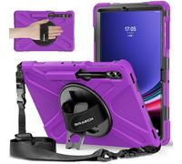 BRAECNstock - Funda protectora para Samsung Galaxy Tab S9 FE+ Plus/ S9+ Plus/ S8+ Plus/ S7 FE/ S7+ Plus 5G de 12,4 pulgadas, a prueba de golpes,