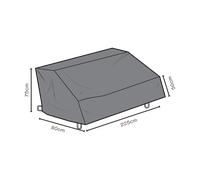 Brafab Funda protectora para Brafab sofá Negro 80 cm