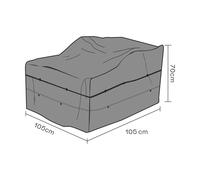 Brafab Funda protectora para Butaca Brafab Negro 105 cm