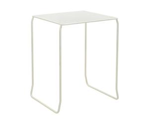 Brafab Mesa de café Haru Pearl white. 54x61 cm