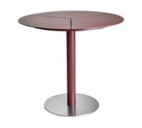 Brafab Mesa de café Peace Bistro Ø80 cm Zin red