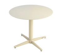 Brafab Mesa de centro Mill Pearl white. Ø60 cm