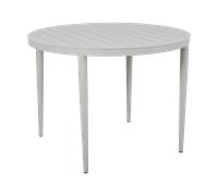 Brafab Mesa de comedor Bigby Light grey. Ø100 cm