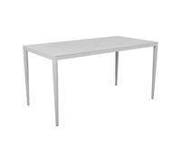 Brafab Mesa de comedor Bigby Light grey 144 cm