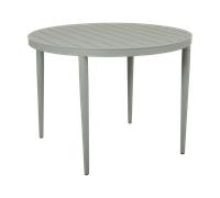 Brafab Mesa de comedor Bigby redonda Dusty green Ø100 cm