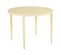 Brafab Mesa de comedor Bigby redonda Lemon Ø100 cm