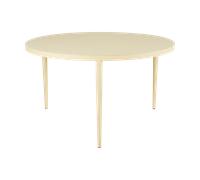 Brafab Mesa de comedor Bigby redonda Lemon Ø130 cm