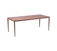 Brafab Mesa de comedor Bigby Zin Red. 195x90 cm