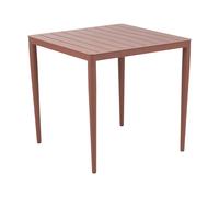 Brafab Mesa de comedor Bigby Zin Red. 76x76 cm