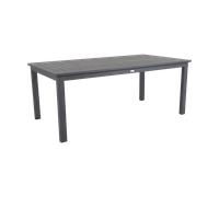 Brafab Mesa de comedor extensible Lomma Anthracite 194-312 cm