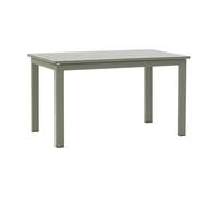 Brafab Mesa de comedor Lomma Dusty green. 128-187x80x73 cm