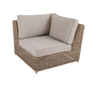Brafab Módulo de sofá Glendon Rustic-beige. esquina