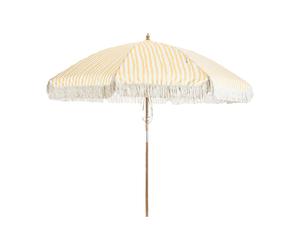 Brafab Parasol Gatsby Yellow stripe. Ø256 cm