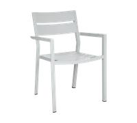 Brafab Silla con reposabrazos Delia Light grey
