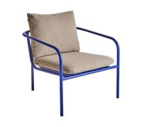 Brafab Sillón lounge Bendt Teddy beige-indigo blue