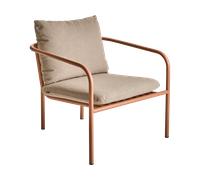 Brafab Sillón lounge Bendt Teddy beige-peach