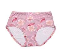 Braga Alta Floral elástica, Suave, Talle Medio, Ideal Curvas, Ropa Interior Mujer Cobertura