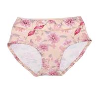 Braga Alta Floral elástica, Suave, Talle Medio, Ideal Curvas, Ropa Interior Mujer Cobertura