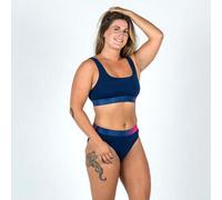 Braga Bikini Natación Speedo Mujer Azul Marino Rosa 46