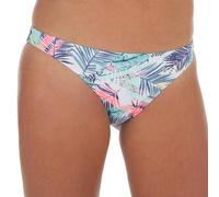 Braga Bikini Surf Corte Alto Roxy Bali Palm Mujer Estampado Flores Azul Rosa XL