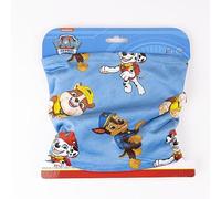 Braga Cuello de la Patrulla Canina para Niños - Color Azul - Talla Única - Elaborada en 100% Poliéster - Diseño Estampado de Marshall, Chase y Rubble - Producto Original Diseñado en España
