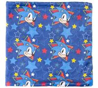 Braga Cuello de Sonic para Niños - Color Azul - Talla Única - Elaborada en 100% Poliéster - Diseño Estampado de Sonic - Producto Original Diseñado en España