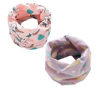 Braga cuello niño, Multiuso Cálido Pañuelo Circular a Prueba de Viento,Bufanda Cuello Niño Algodón Braga Cuello Niña Otoño Invierno Bufanda Tubular, estilo de dibujos animados