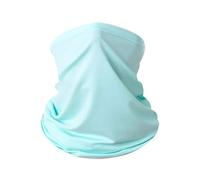 Braga Cuello Pañuelo mágico Deportivo for el Cuello de Motocicleta, máscara Montar a Caballo, protección Solar Seda Hielo for Exteriores, Primavera y Verano(Lightblue)