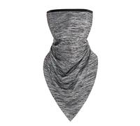 Braga Cuello Pañuelo Triangular for Ciclismo, for Hombre y Mujer, con protección UV, for Pesca, Transpirable, de Secado rápido, for Deportes al Aire Libre, Senderismo(Light Gray)
