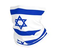Braga De Cabeza Bandera Clásica De Israel Multifuncional Bufanda Delicado con La Piel Head Wrap para Verano Pesca Caminar 2 Unidades