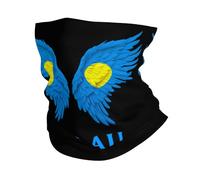 Braga De Cuello ala De La Bandera del Pueblo De Palau Bufanda Deportiva Multifuncional Bufanda Facial para Pesca Ciclismo Unisexo 25X50 CM