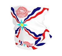Braga De Cuello Bandera Clásica Asiria De Asiria Todas Las Estaciones Bufanda Inodoro Máscara para Halloween Correr Raves 2 Unidades