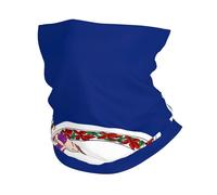 Braga De Cuello Bandera De Virginia Impresa Protección Solar Elastica Pañuelos Cabeza Protección UV Bufanda Deportiva para Cámping Caza Pesca 25X50 Cm
