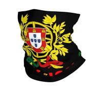 Braga De Cuello Emblema Nacional De Portugal Pasamontañas Deporte Bragas De Cabeza Elástico Bufanda Facial para Cámping Caza Pesca 25X50 Cm