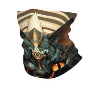 Braga De Cuello Gato Mitología Egipcia Oro Misterioso Multifuncional Elastica Pañuelos Cabeza Elástico Braga Cuello para Ciclismo Pesca Unisexo 25X50 Cm