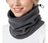 Braga de Cuello Invernal - Bufandas Transpirables Antiviento Ajustables - Cubrecuello Polar,Para Snowboard Esquí Moto Running Ciclismo Hombres Mujeres Invierno Clima Frío Y Actividades Exteriores