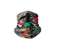 Braga de cuello ligera, Buff, bandana multiusos, multicolor, Talla única