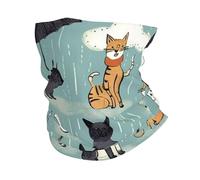 Braga De Cuello Lloviendo A Cántaros Multifuncional Bufanda Deportiva Pasamontañas Deporte Bragas De Cabeza para Caza Unisexo 25X50 Cm