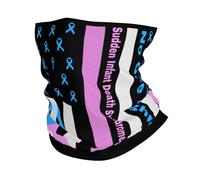 Braga De Cuello Lucha contra El Síndrome De Muerte Súbita del Lactante (Smsl) Braga Cuello Pasamontañas Elastica Pañuelos Cabeza para Unisexo Ciclismo Cámping 25X50 CM