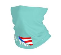Braga De Cuello No Puedo Mantener La Calma Soy Puertorriqueño Protección UV Elastica Pañuelos Cabeza Elástico Bufanda Deportiva para Cámping Pesca 25X50 Cm
