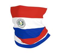 Braga De Cuello Paraguay Bandera Clásica Paraguaya Fácil De Limpiar Bandana Protección UV Mascarilla para Pesca Caminar Aire Libre 2 Unidades