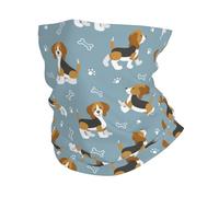 Braga De Cuello Perro Beagle Adorable Deporte Bragas De Cabeza Elástico Bufanda Deportiva Protección Solar para Caza Unisexo Pesca 25X50 Cm