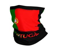Braga De Cuello Portugal Bandera Portuguesa Blanca Fácil De Limpiar Bufanda De Tubo Refrescante Mascarilla para Aire Libre Caza Bicicleta 2 Unidades