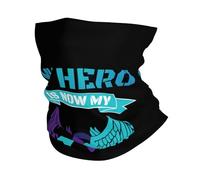 Braga De Cuello Prevención del Suicidio Y Concienciación 2 Elastica Pañuelos Cabeza Protección Solar Deporte Bragas De Cabeza Pasamontañas para Pesca Ciclismo Cámping 25X50 Cm