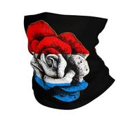 Braga De Cuello Vintage Luxemburgo Luxemburgo Luxemburgo Bandera Rosas Multifuncional Deporte Bragas De Cabeza Pasamontañas Braga Cuello para Unisexo Pesca 25X50 Cm
