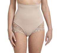 Braga Faja Fuerte reafirmante Invisible Reductora Que no Marca. Tejido Microfibra Que Reduce hasta una Talla. Modelo elástico, Super Suave y cómoda. Encaje (Visón, M)